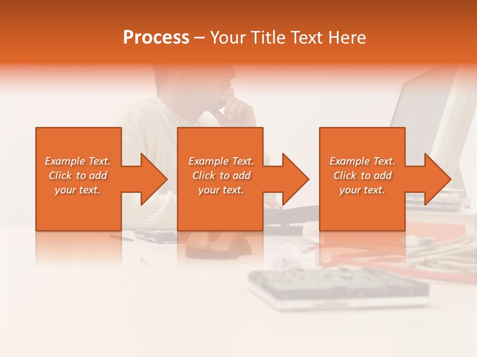 Royaltyfreephoto Posters Computer PowerPoint Template