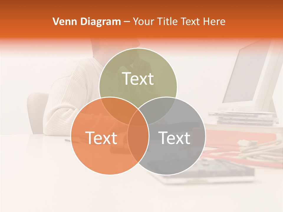 Royaltyfreephoto Posters Computer PowerPoint Template