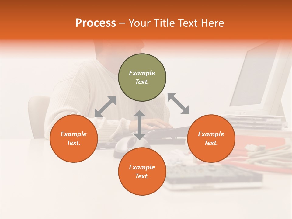 Royaltyfreephoto Posters Computer PowerPoint Template