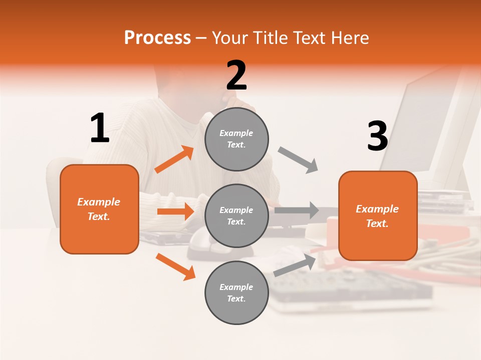 Royaltyfreephoto Posters Computer PowerPoint Template