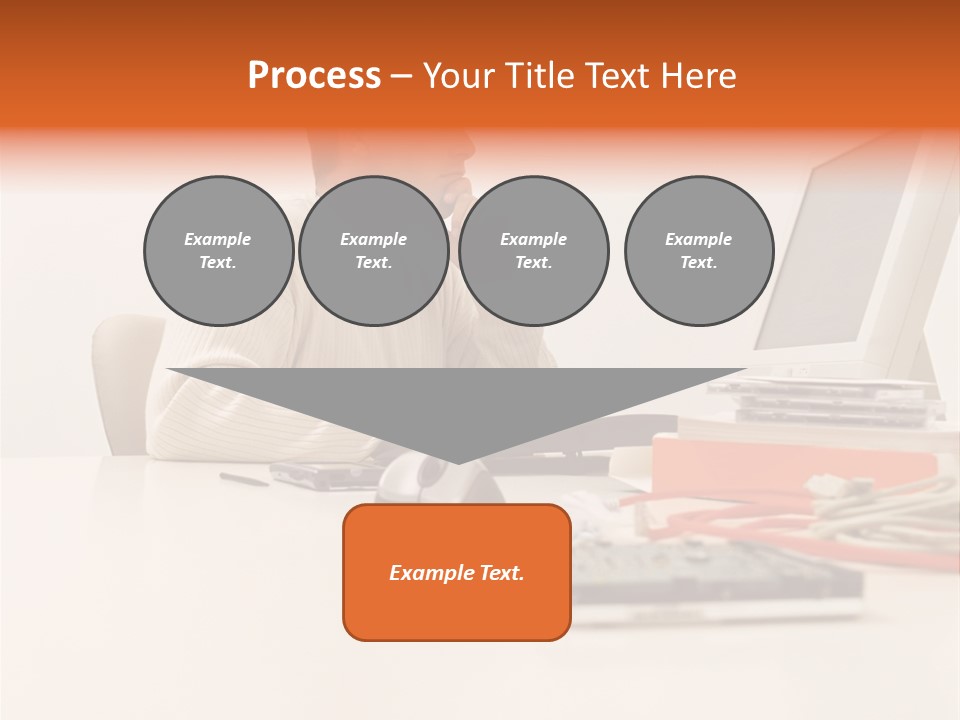 Royaltyfreephoto Posters Computer PowerPoint Template