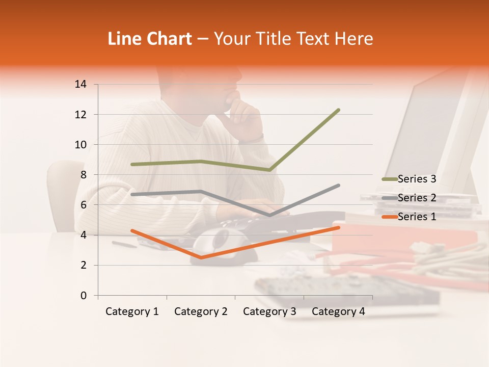 Royaltyfreephoto Posters Computer PowerPoint Template