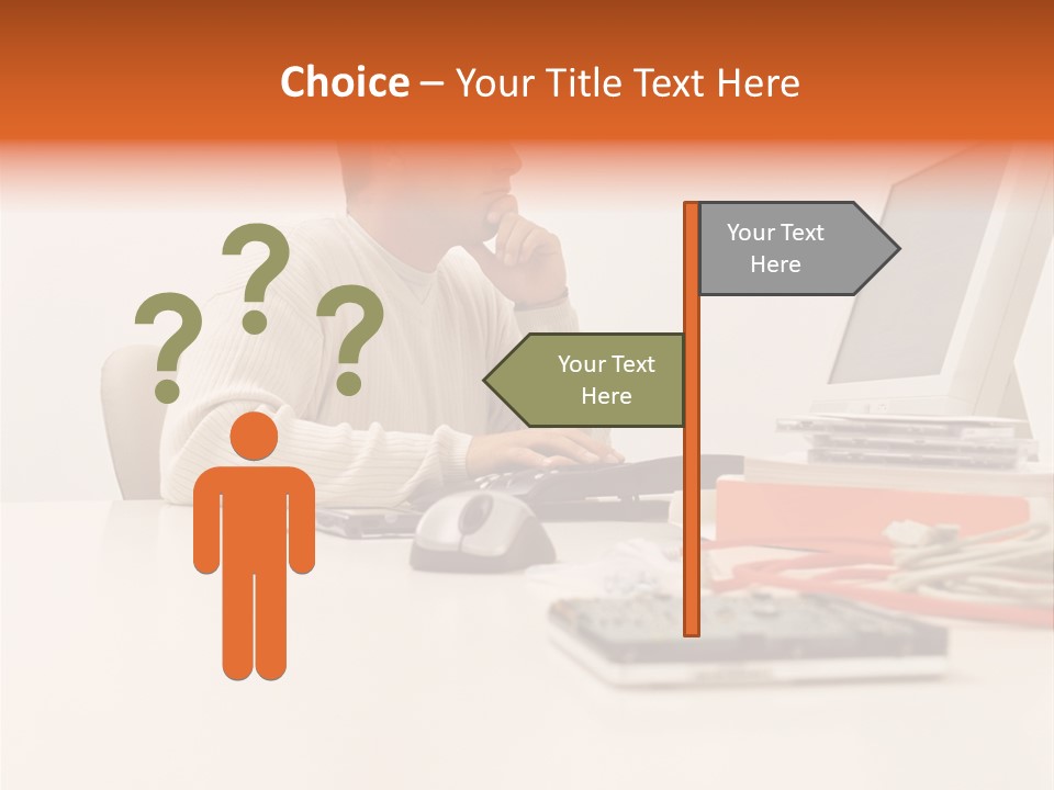 Royaltyfreephoto Posters Computer PowerPoint Template