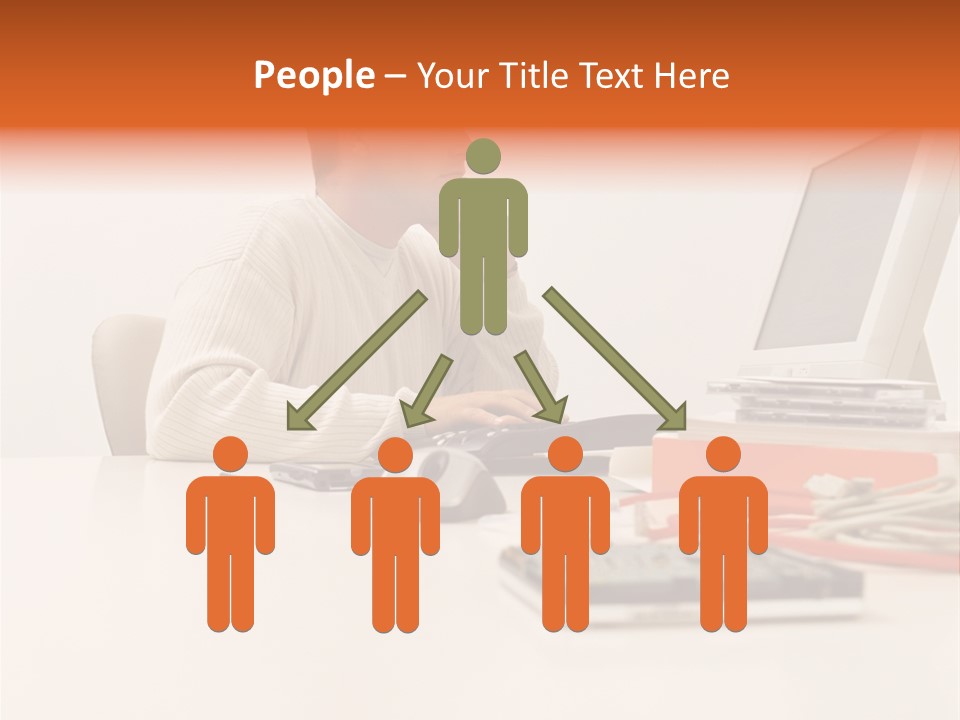 Royaltyfreephoto Posters Computer PowerPoint Template