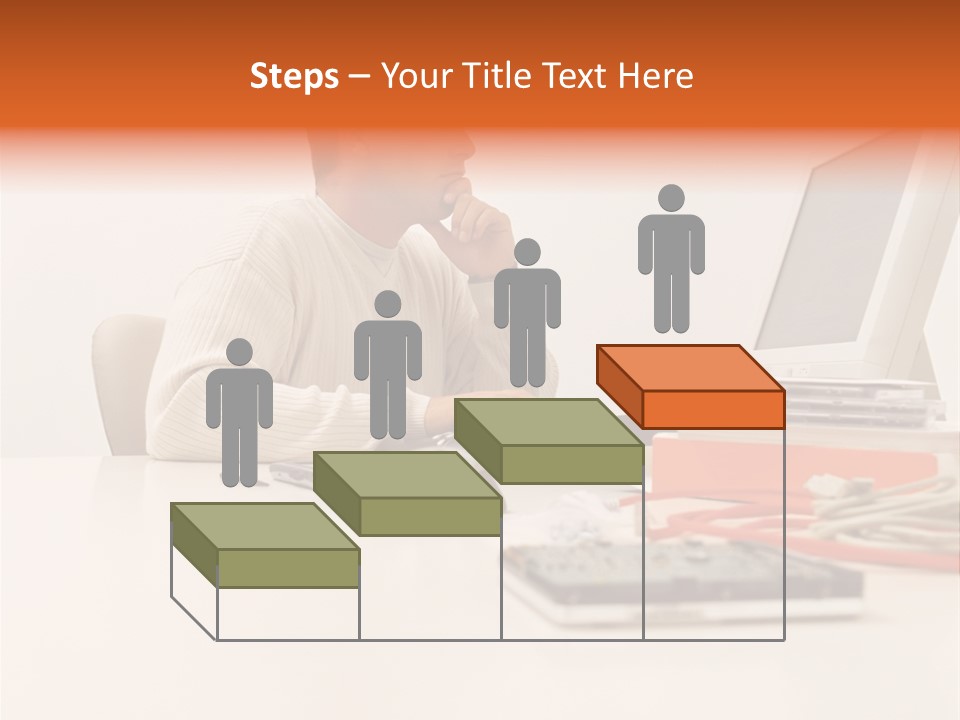 Royaltyfreephoto Posters Computer PowerPoint Template