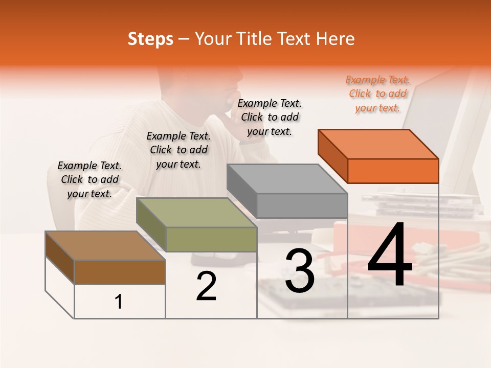 Royaltyfreephoto Posters Computer PowerPoint Template