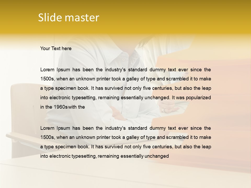 Graphics Colour Mural PowerPoint Template