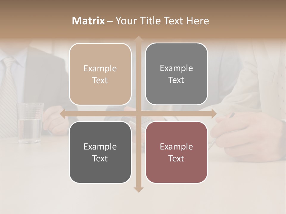 Adult Two Persons Fairground PowerPoint Template