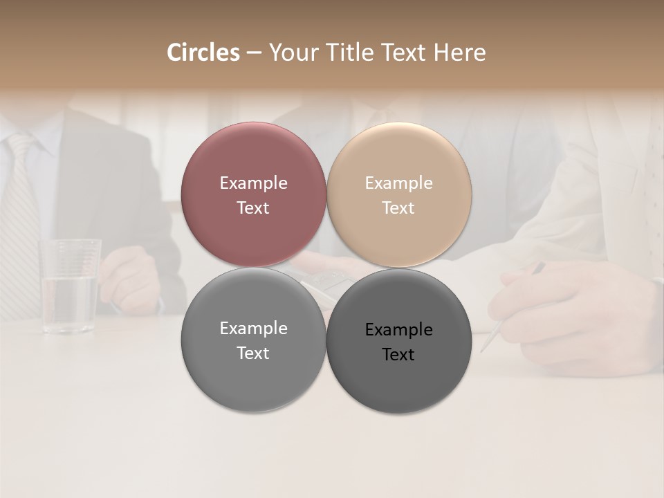 Adult Two Persons Fairground PowerPoint Template