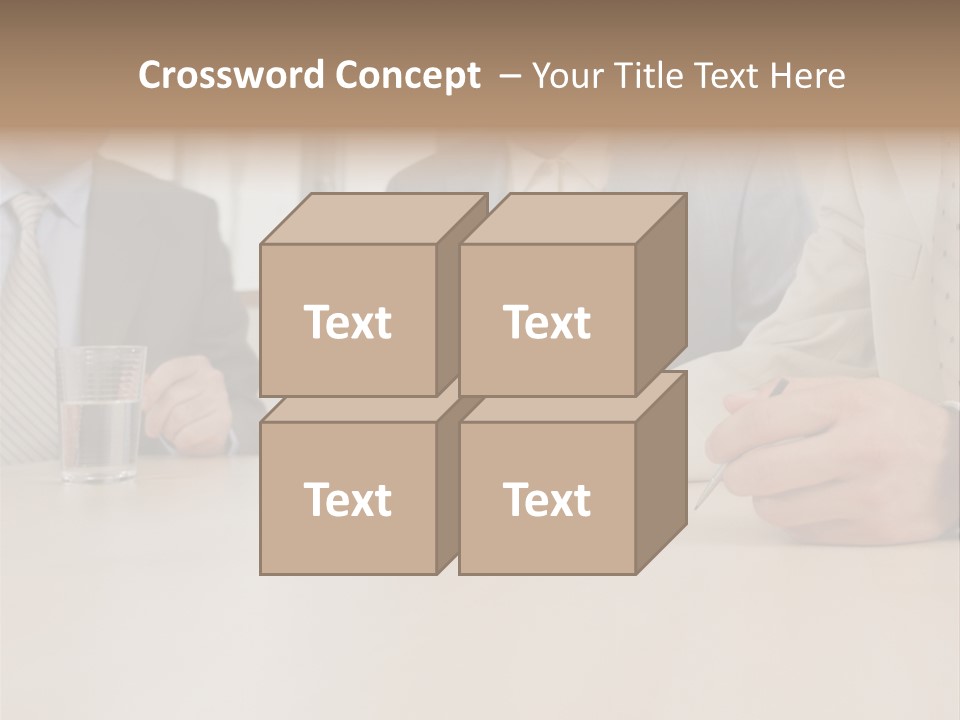 Adult Two Persons Fairground PowerPoint Template