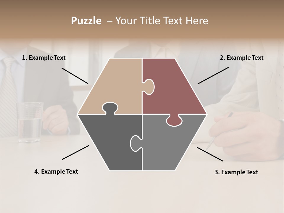 Adult Two Persons Fairground PowerPoint Template