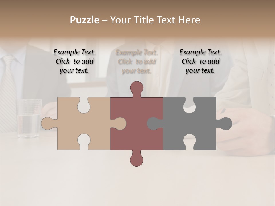 Adult Two Persons Fairground PowerPoint Template