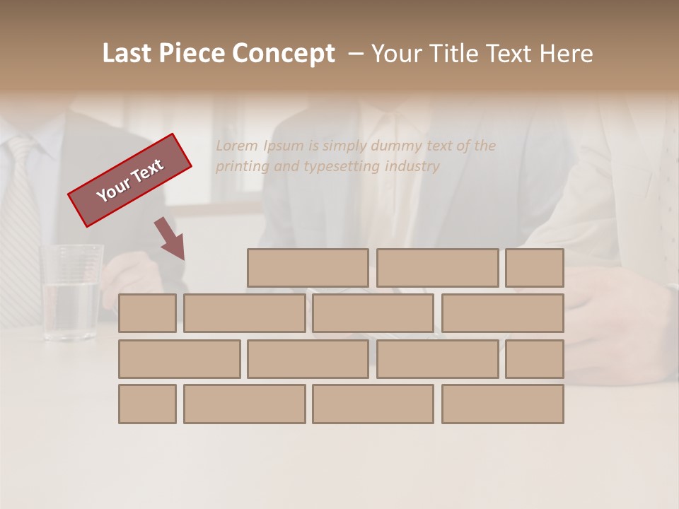 Adult Two Persons Fairground PowerPoint Template