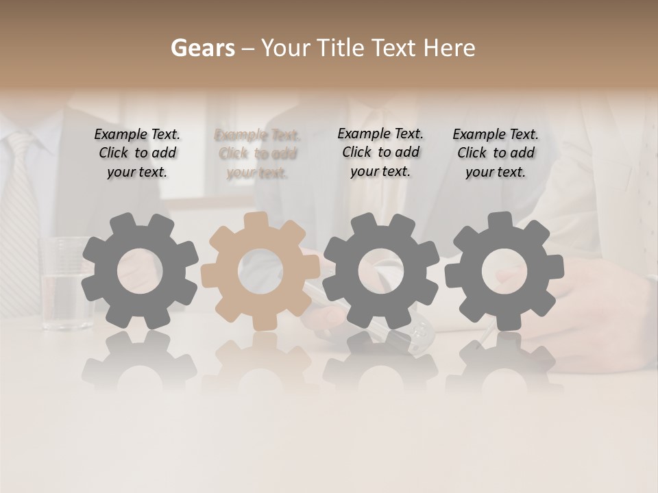 Adult Two Persons Fairground PowerPoint Template