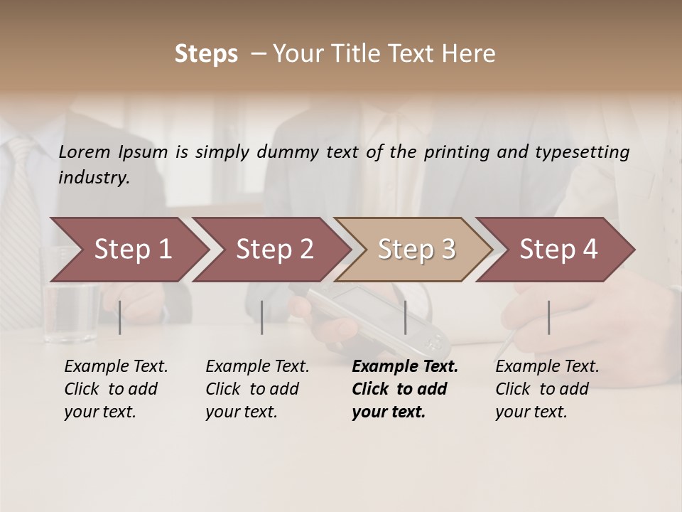 Adult Two Persons Fairground PowerPoint Template