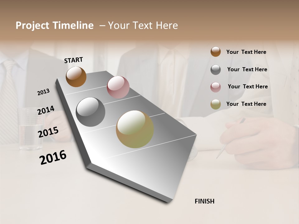 Adult Two Persons Fairground PowerPoint Template