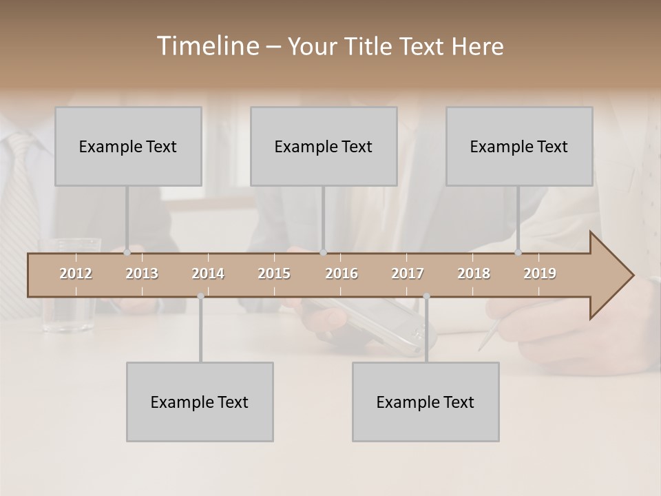 Adult Two Persons Fairground PowerPoint Template