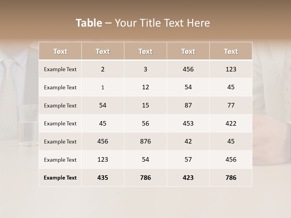 Adult Two Persons Fairground PowerPoint Template