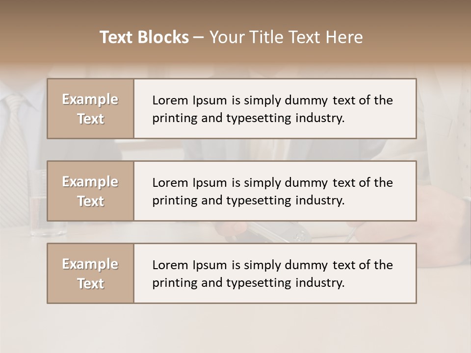 Adult Two Persons Fairground PowerPoint Template