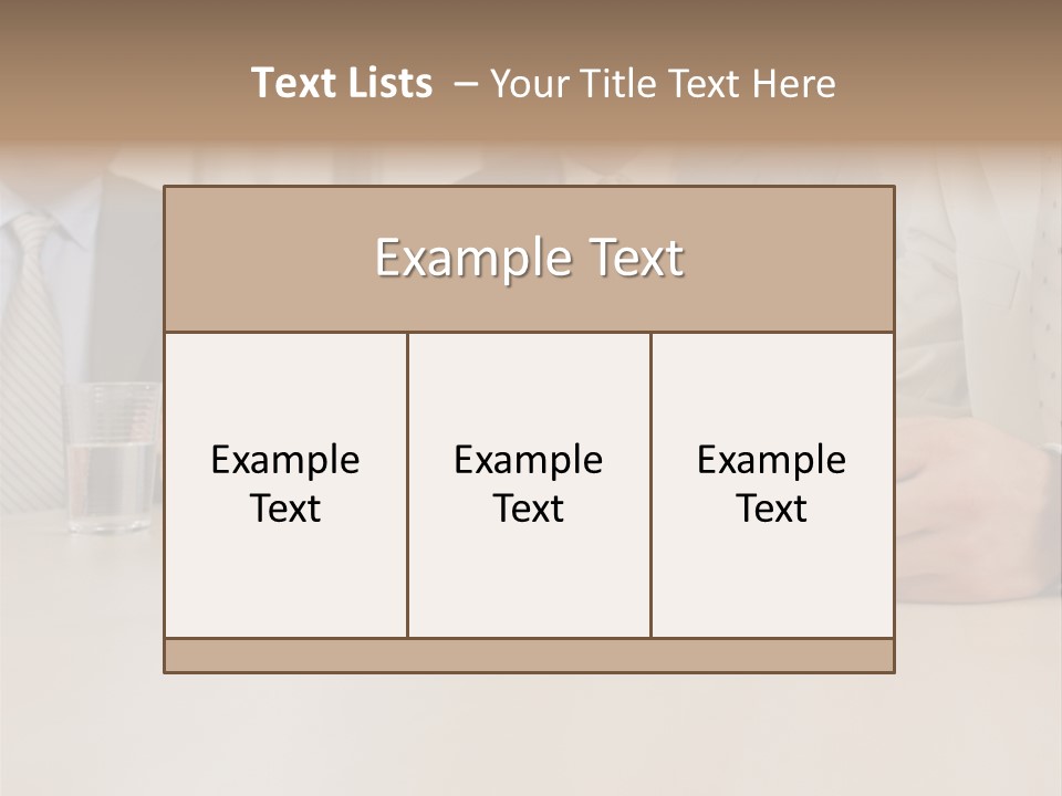 Adult Two Persons Fairground PowerPoint Template