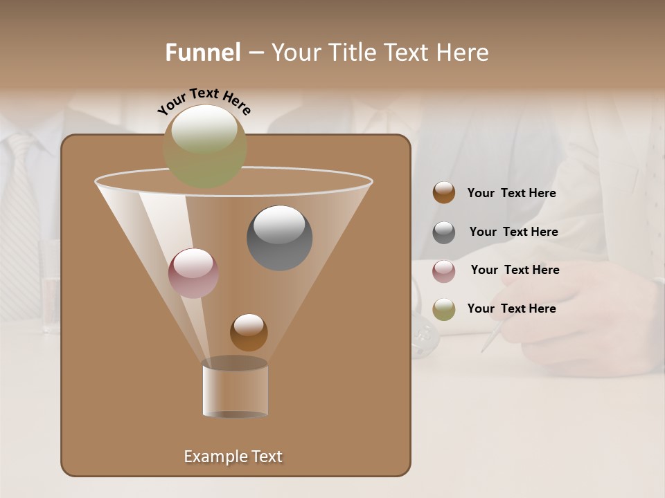 Adult Two Persons Fairground PowerPoint Template