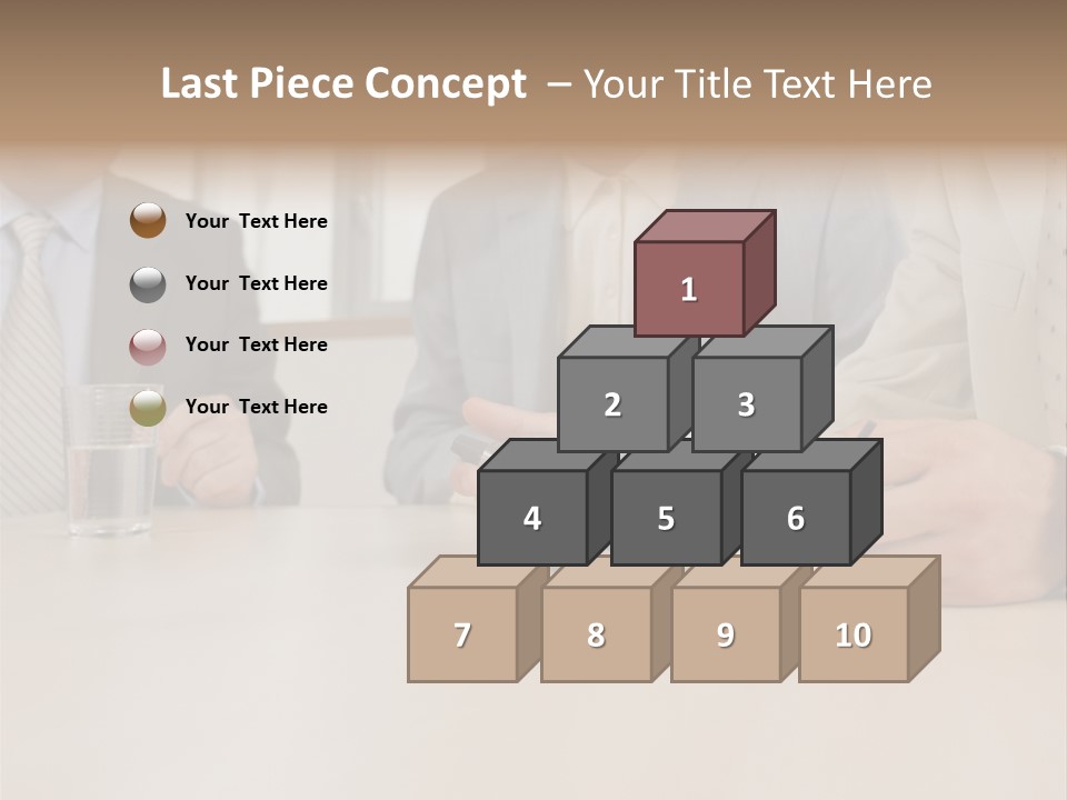 Adult Two Persons Fairground PowerPoint Template