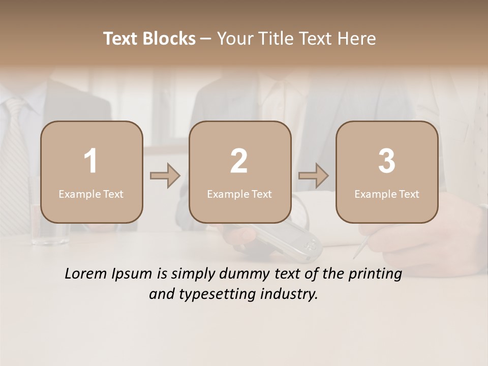 Adult Two Persons Fairground PowerPoint Template