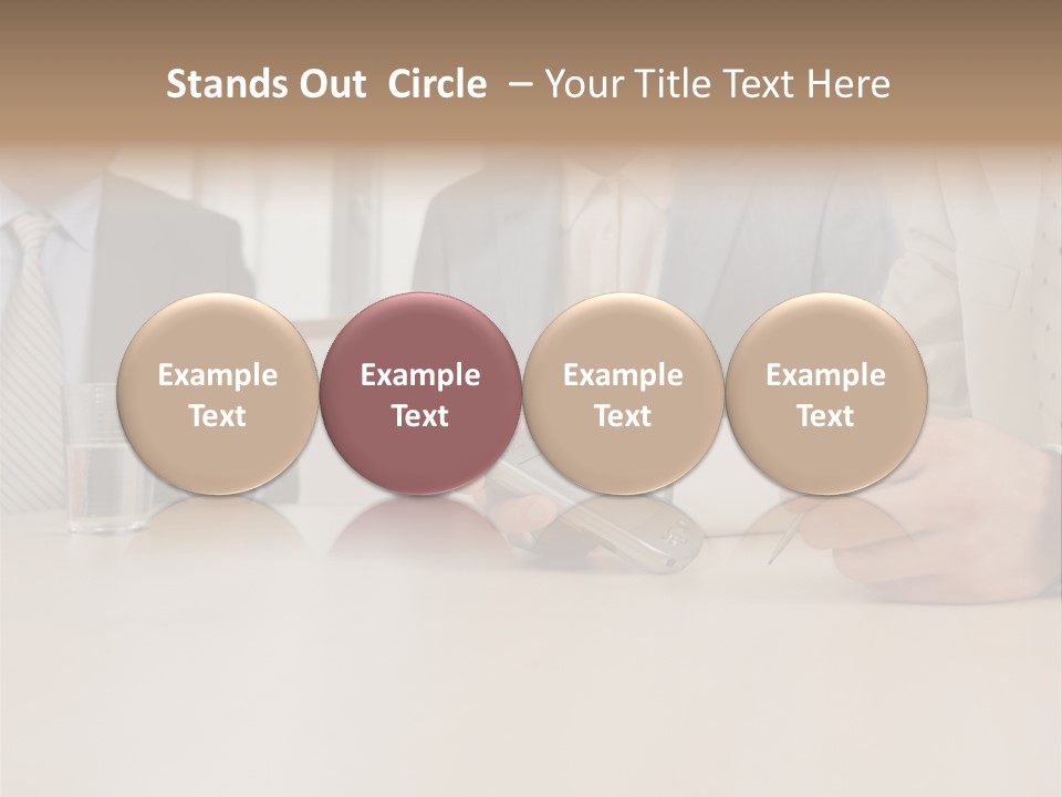 Adult Two Persons Fairground PowerPoint Template