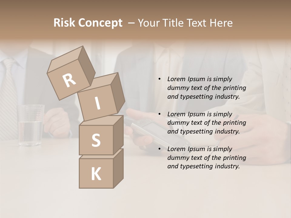 Adult Two Persons Fairground PowerPoint Template