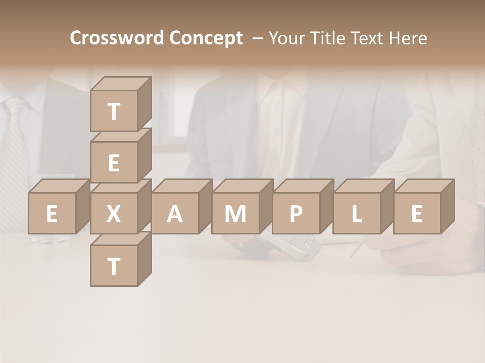 Adult Two Persons Fairground PowerPoint Template