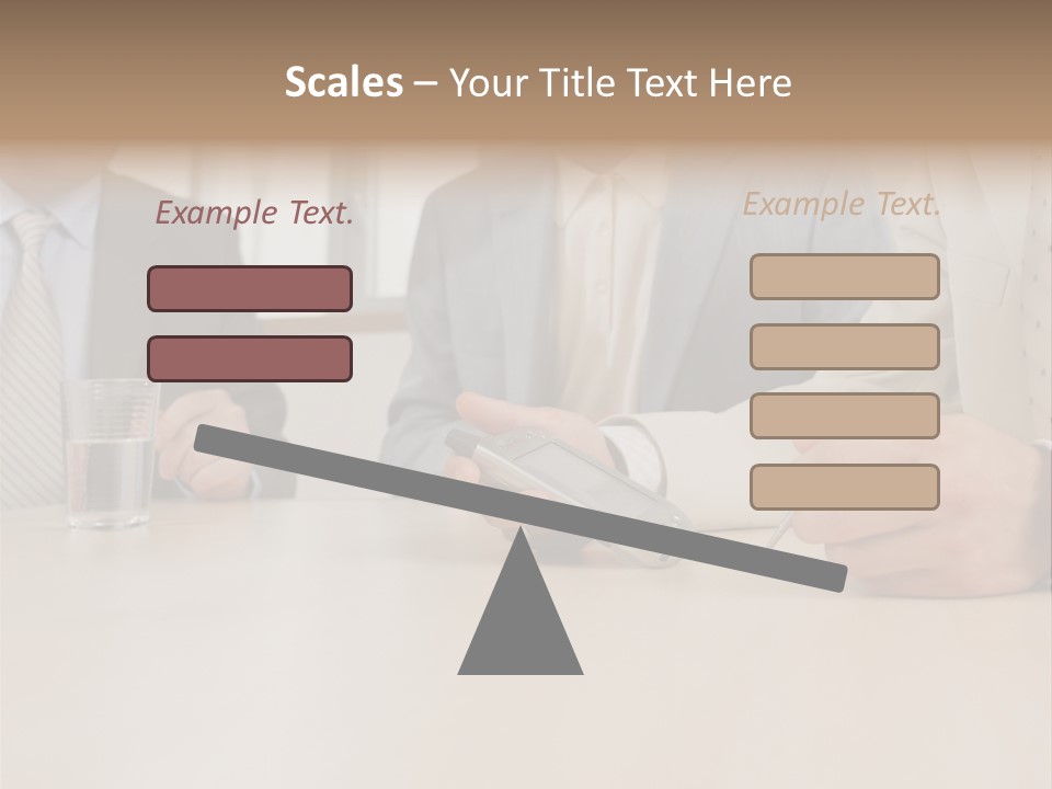 Adult Two Persons Fairground PowerPoint Template