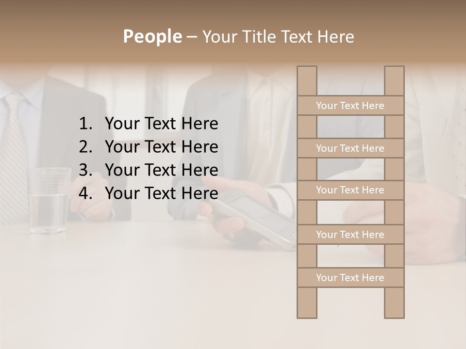 Adult Two Persons Fairground PowerPoint Template