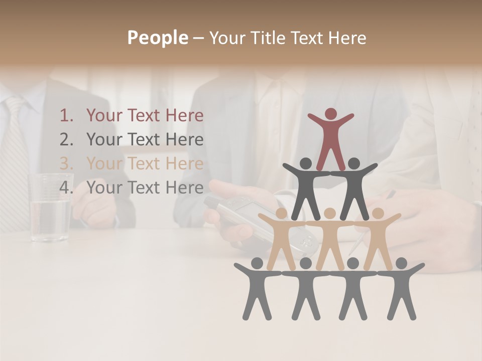 Adult Two Persons Fairground PowerPoint Template