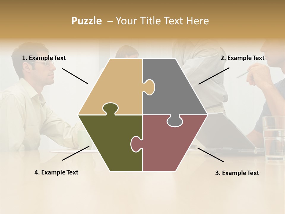 Print Computer Male PowerPoint Template