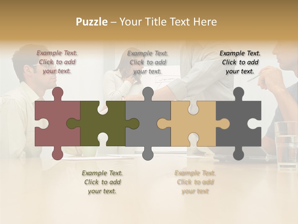 Print Computer Male PowerPoint Template