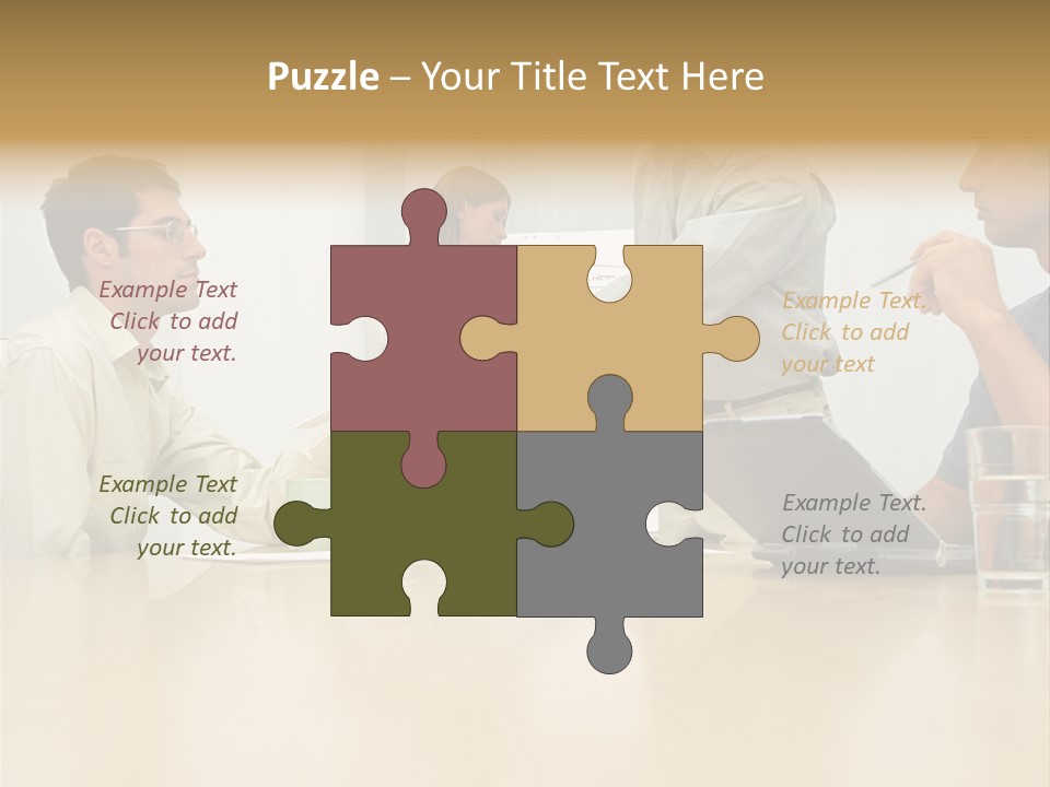 Print Computer Male PowerPoint Template