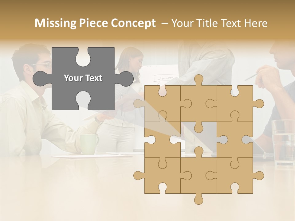 Print Computer Male PowerPoint Template