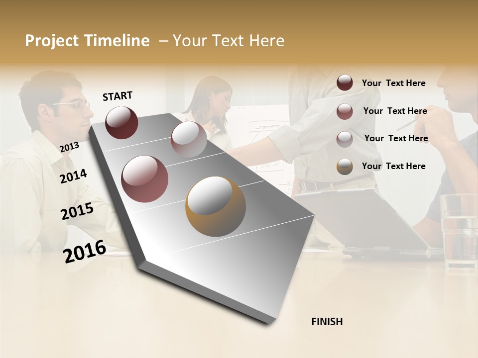 Print Computer Male PowerPoint Template