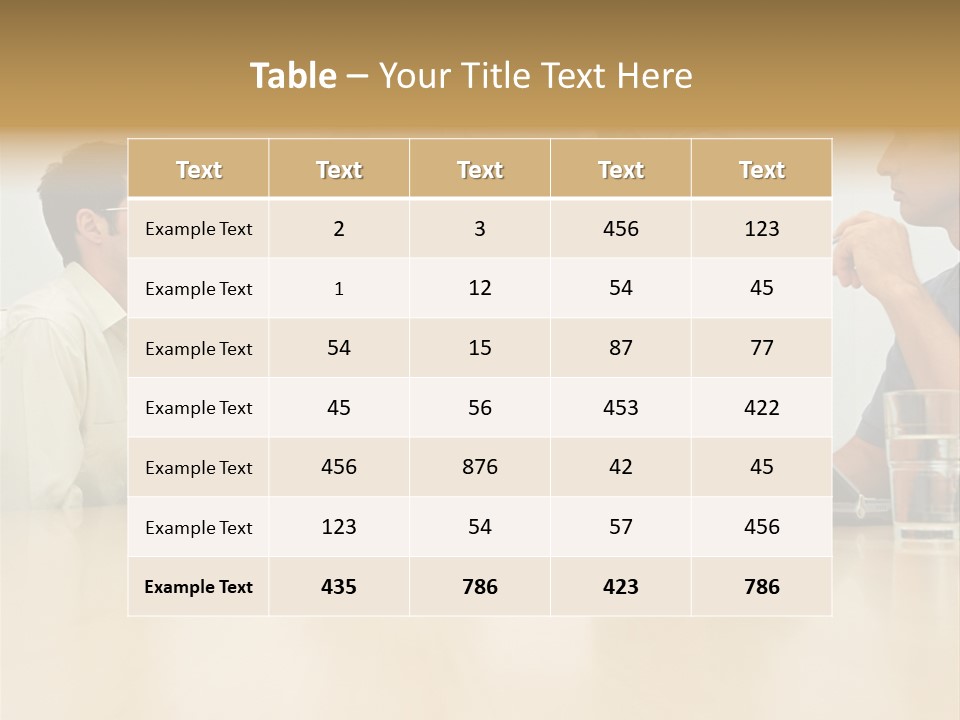 Print Computer Male PowerPoint Template