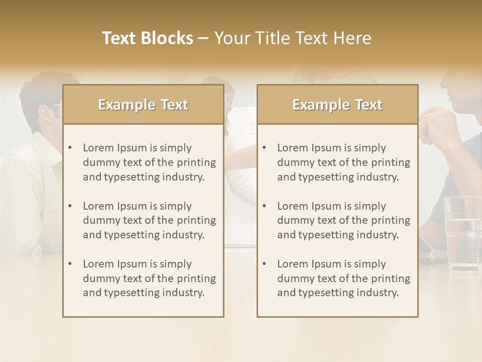 Print Computer Male PowerPoint Template