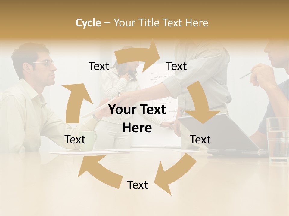 Print Computer Male PowerPoint Template