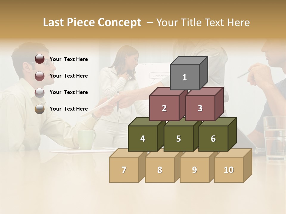 Print Computer Male PowerPoint Template