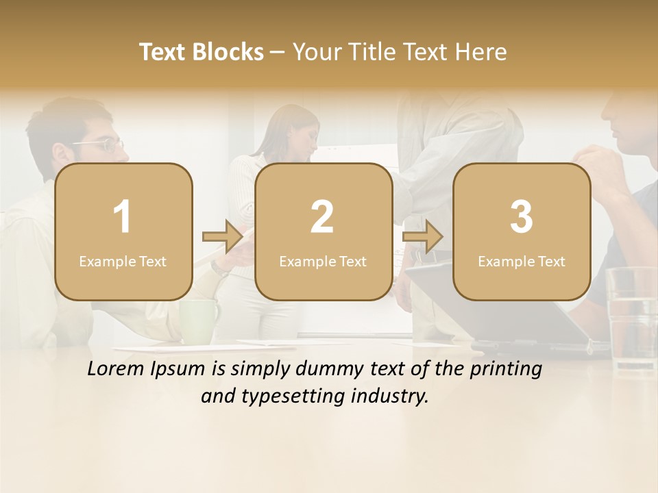 Print Computer Male PowerPoint Template