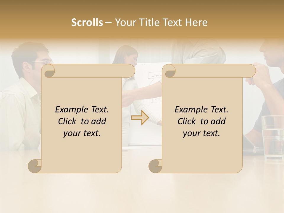 Print Computer Male PowerPoint Template