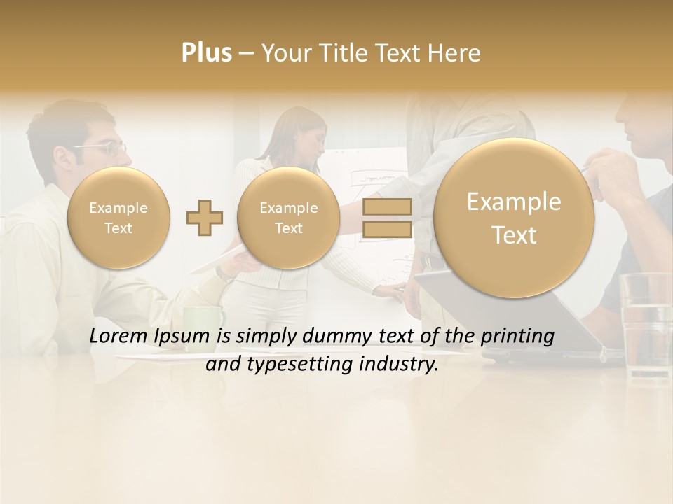 Print Computer Male PowerPoint Template