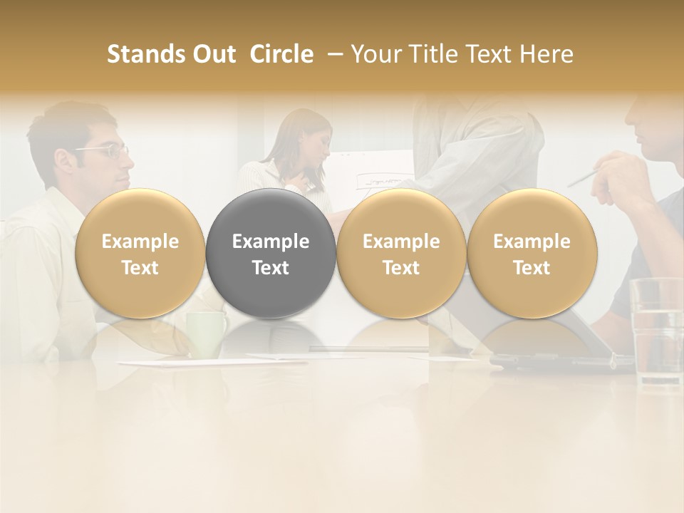 Print Computer Male PowerPoint Template