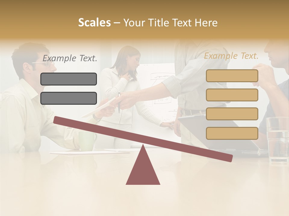 Print Computer Male PowerPoint Template
