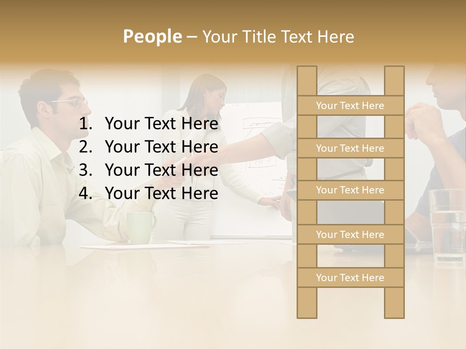 Print Computer Male PowerPoint Template