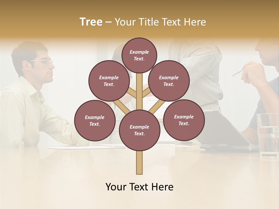 Print Computer Male PowerPoint Template