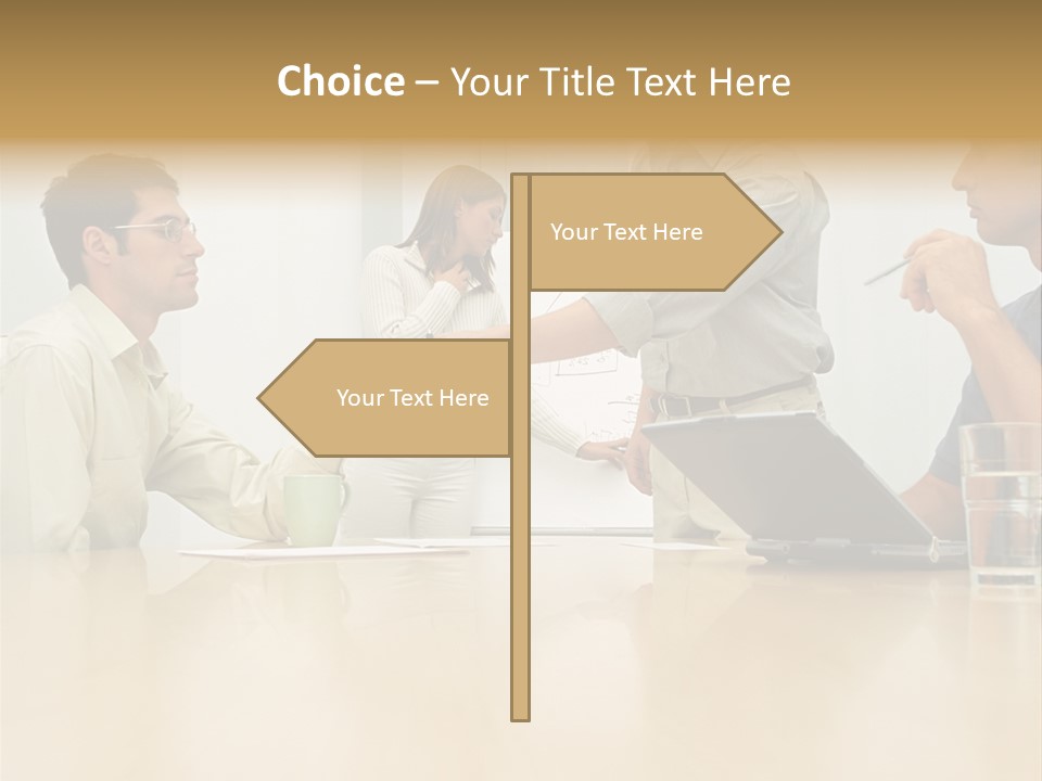 Print Computer Male PowerPoint Template